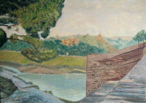 Ponte Vecchio van Davide Rodoquino, Schilderij te koop op Singulart