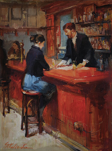 Redwood Bar by Sergei Yatsenko, 회화 for Sale on Singulart