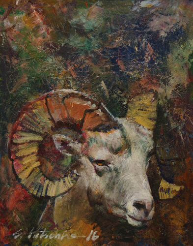 Highlander van Sergei Yatsenko, Schilderij te koop op Singulart