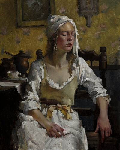 Weariness di Sergei Yatsenko, Pittura in vendita su Singulart