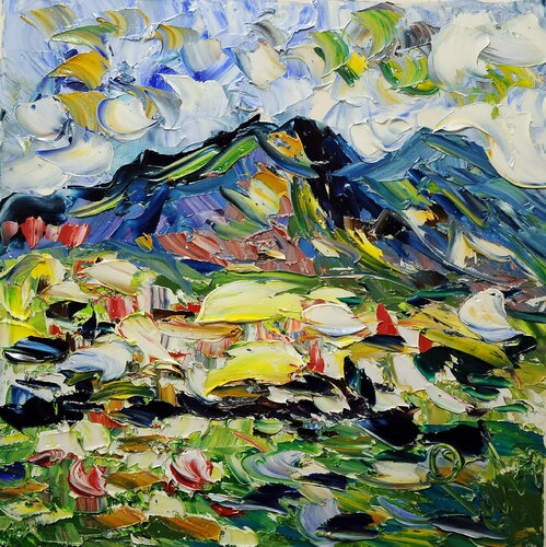 Riflesso Giallo von Antonino Puliafico, Malerei kaufen auf Singulart
