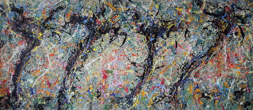 Vigne e cielo di Antonino Puliafico, Pittura in vendita su Singulart