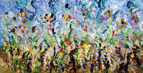 campo con fiori secchi Antonino Puliafico