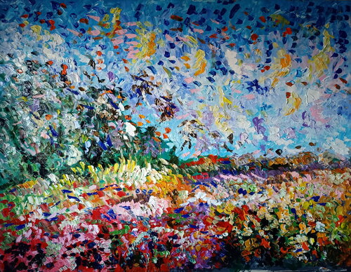 primi fiori van Antonino Puliafico, Schilderij te koop op Singulart