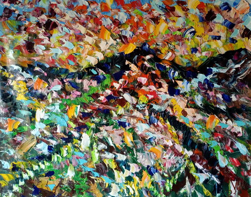 Monte di fuoco di Antonino Puliafico, Pittura in vendita su Singulart