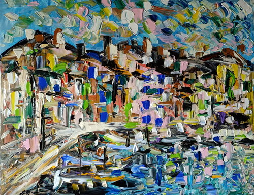Piccola Baia van Antonino Puliafico, Schilderij te koop op Singulart