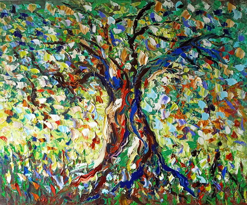 linfa Vitale di Antonino Puliafico, Pittura in vendita su Singulart