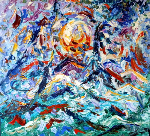 alba di mare van Antonino Puliafico, Schilderij te koop op Singulart