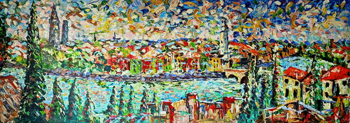 Verona riflessi van Antonino Puliafico, Schilderij te koop op Singulart
