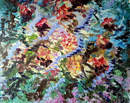 Mondi Floreali von Antonino Puliafico, Malerei kaufen auf Singulart