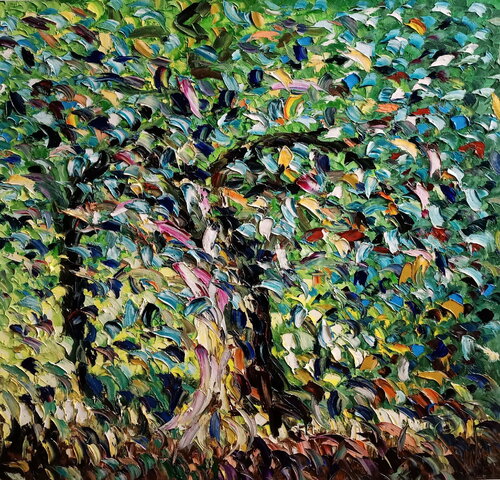 Fronde Azzurre 2 van Antonino Puliafico, Schilderij te koop op Singulart