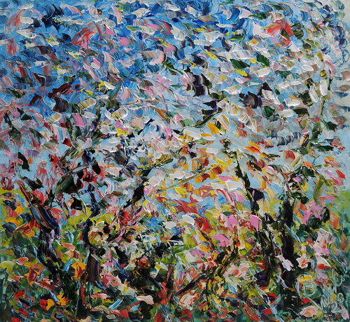 Nel giardino 2 by Antonino Puliafico, 회화 for Sale on Singulart