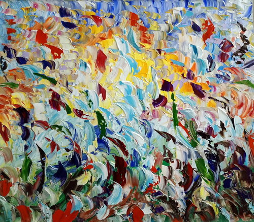 Onda infranta di Antonino Puliafico, Pittura in vendita su Singulart