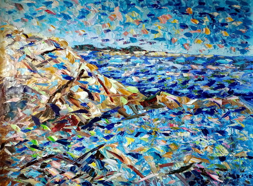 La mer von Antonino Puliafico, Malerei kaufen auf Singulart