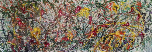 Petali Cadkuti di Antonino Puliafico, Pittura in vendita su Singulart