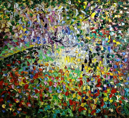 Sorgente di luce di Antonino Puliafico, Pittura in vendita su Singulart