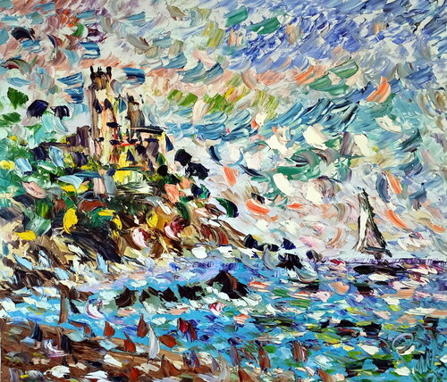 Brulichio di onde von Antonino Puliafico, Malerei kaufen auf Singulart