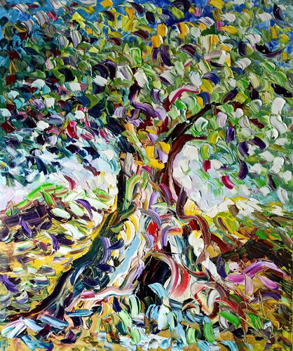 Riflessi di Ulivo van Antonino Puliafico, Schilderij te koop op Singulart