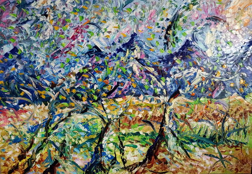 Trasparenze di Monti von Antonino Puliafico, Malerei kaufen auf Singulart