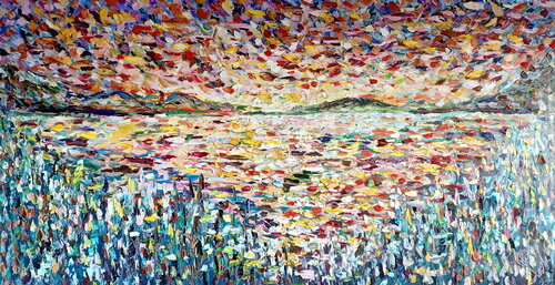 Musica Oltremare van Antonino Puliafico, Schilderij te koop op Singulart