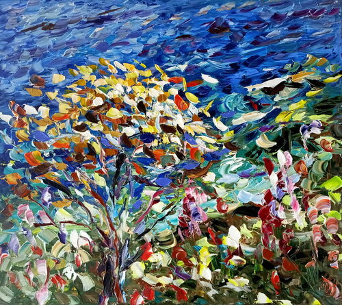 Alto lago van Antonino Puliafico, Schilderij te koop op Singulart