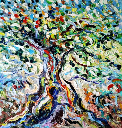 Luci tra i rami van Antonino Puliafico, Schilderij te koop op Singulart