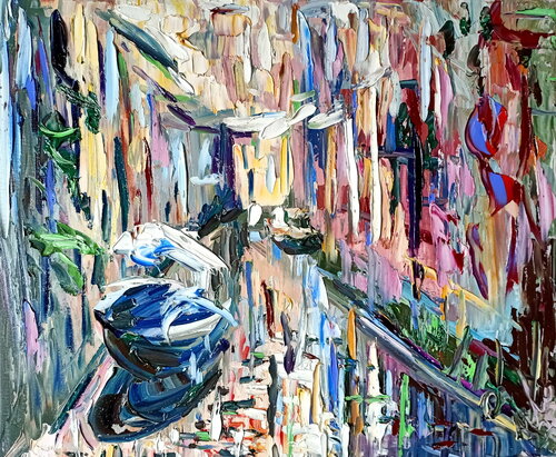 Rosa Veneziano van Antonino Puliafico, Schilderij te koop op Singulart