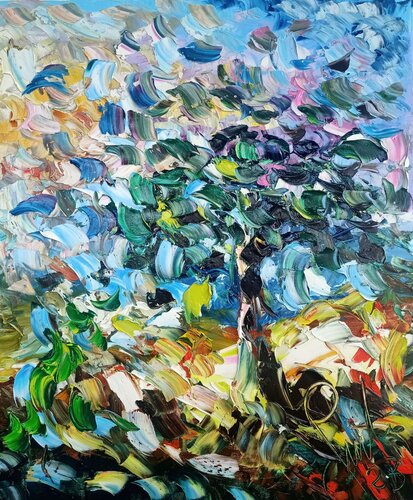 Lume di roccia von Antonino Puliafico, Malerei kaufen auf Singulart