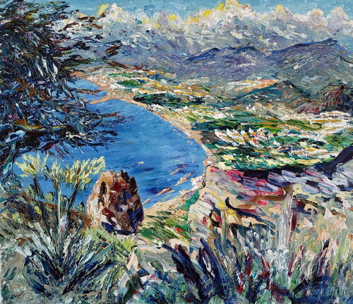 Spiagge del golfo van Antonino Puliafico, Schilderij te koop op Singulart