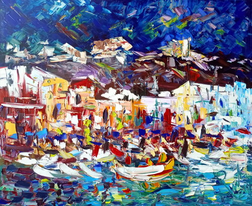 colpo di sole di Antonino Puliafico, Pittura in vendita su Singulart