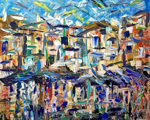 Brezza di Porto di Antonino Puliafico, Pittura in vendita su Singulart