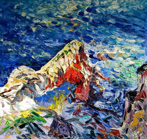 Dente di Roccia van Antonino Puliafico, Schilderij te koop op Singulart
