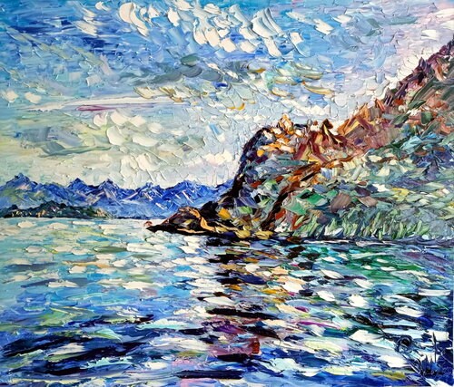 Watching the Sea von Antonino Puliafico, Malerei kaufen auf Singulart