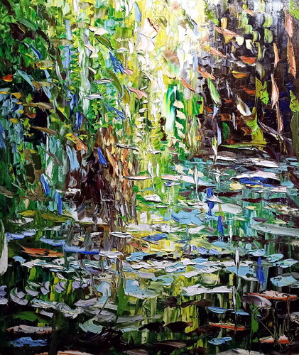 Silenzio tra lo stagno de Antonino Puliafico, Pintura a la venta en Singulart