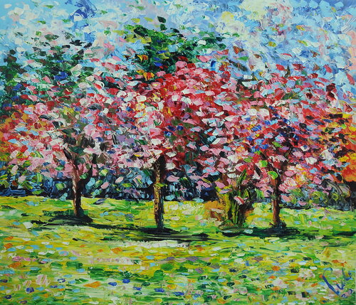 Grandi ciliegi rossi van Antonino Puliafico, Schilderij te koop op Singulart