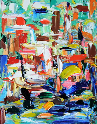 Note Trasportate dal vento van Antonino Puliafico, Schilderij te koop op Singulart