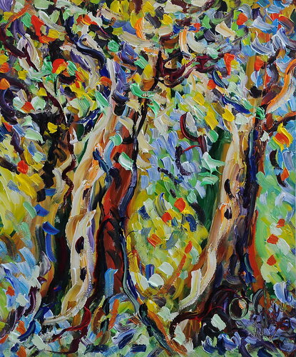 Verso l'alto van Antonino Puliafico, Schilderij te koop op Singulart