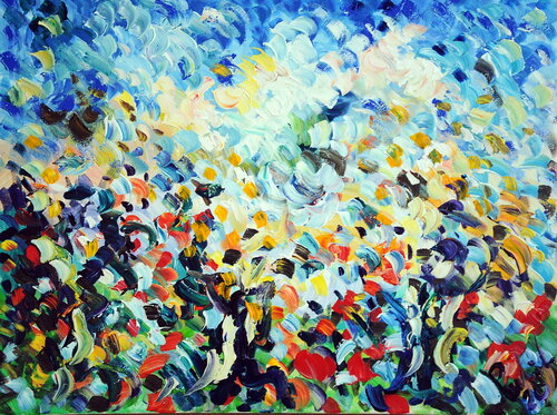 lucciole by Antonino Puliafico, Painting for Sale on Singulart
