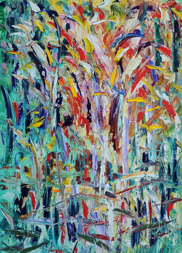 Cespuglio riflesso by Antonino Puliafico, Painting for Sale on Singulart