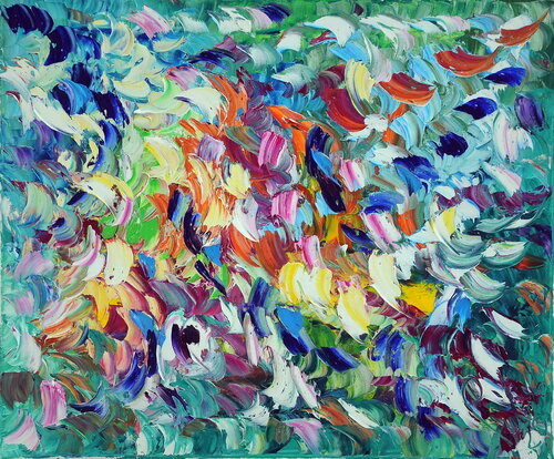 onda al tramonto di Antonino Puliafico, Pittura in vendita su Singulart