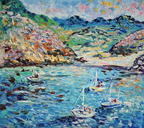 in rada di Antonino Puliafico, Pittura in vendita su Singulart