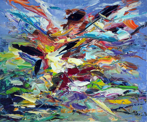 Foglie di mare von Antonino Puliafico, Malerei kaufen auf Singulart