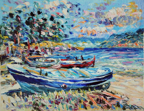 Approdo di Antonino Puliafico, Pittura in vendita su Singulart