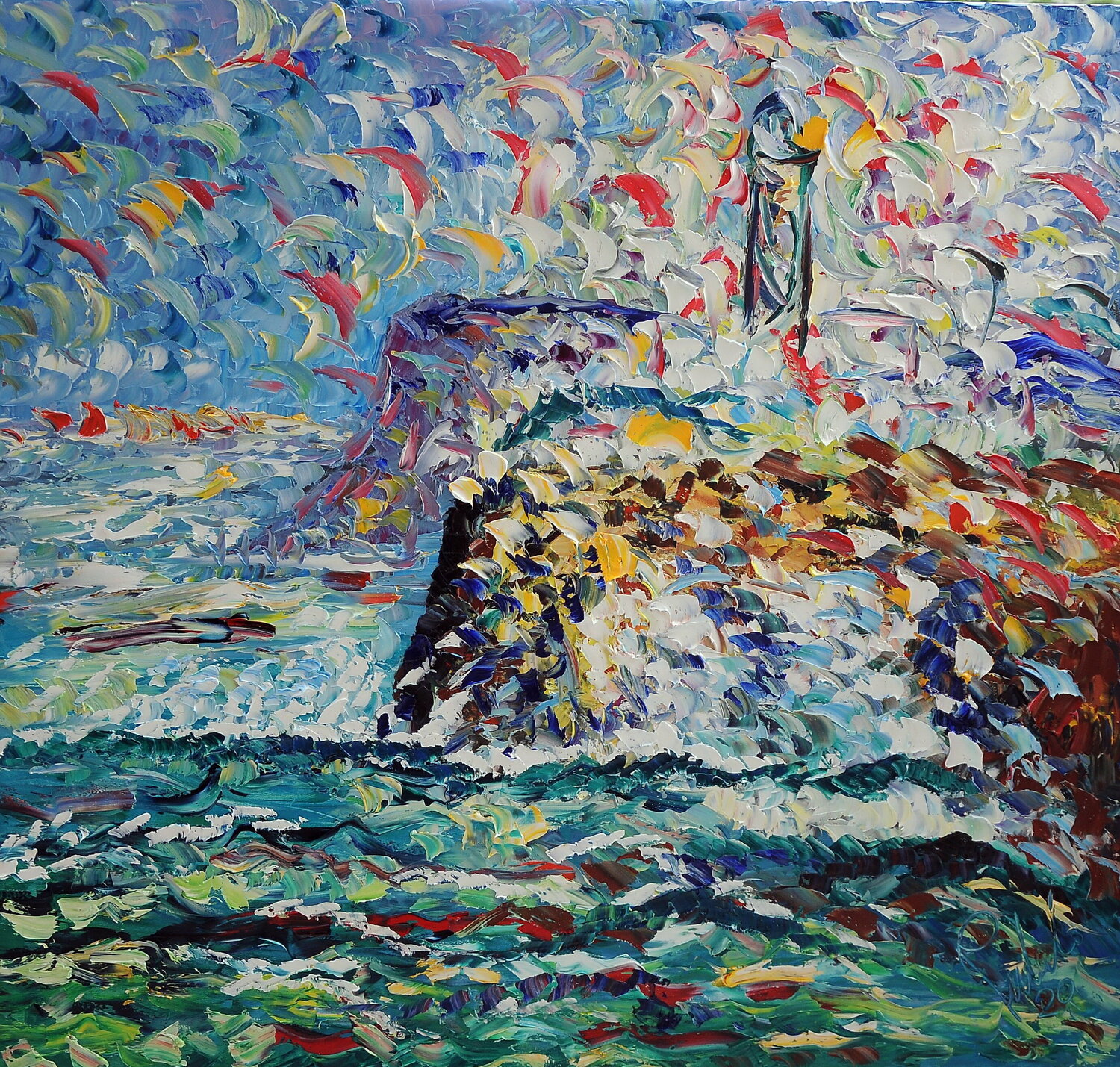 Faro con onde Antonino Puliafico