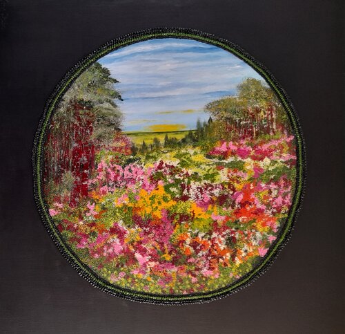 Garden of Joy by Ans Duin, Painting for Sale on Singulart