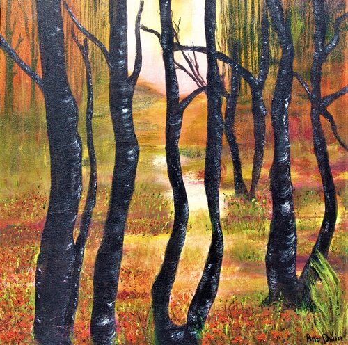 Spirit by nature... van Ans Duin, Schilderij te koop op Singulart