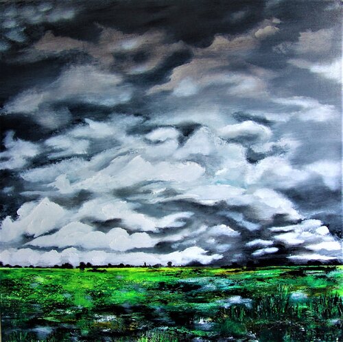 After the rain ......... by Ans Duin, Painting for Sale on Singulart