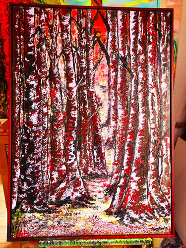 Night is falling di Ans Duin, Pittura in vendita su Singulart