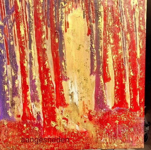 Golden Embrace von Ans Duin, Malerei kaufen auf Singulart