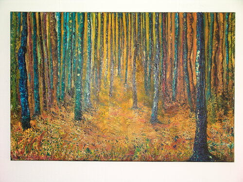 Walk with me to  the light... di Ans Duin, Pittura in vendita su Singulart
